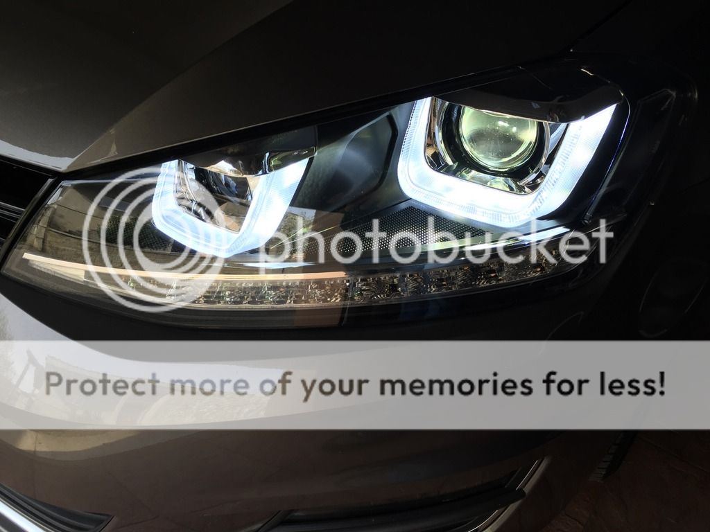 How to install Morimoto HID kits into Replica HID Headlights GOLFMK7